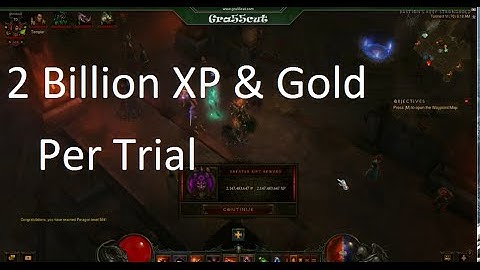 D3 PTR 2.1.2: 2 Billion XP every trial