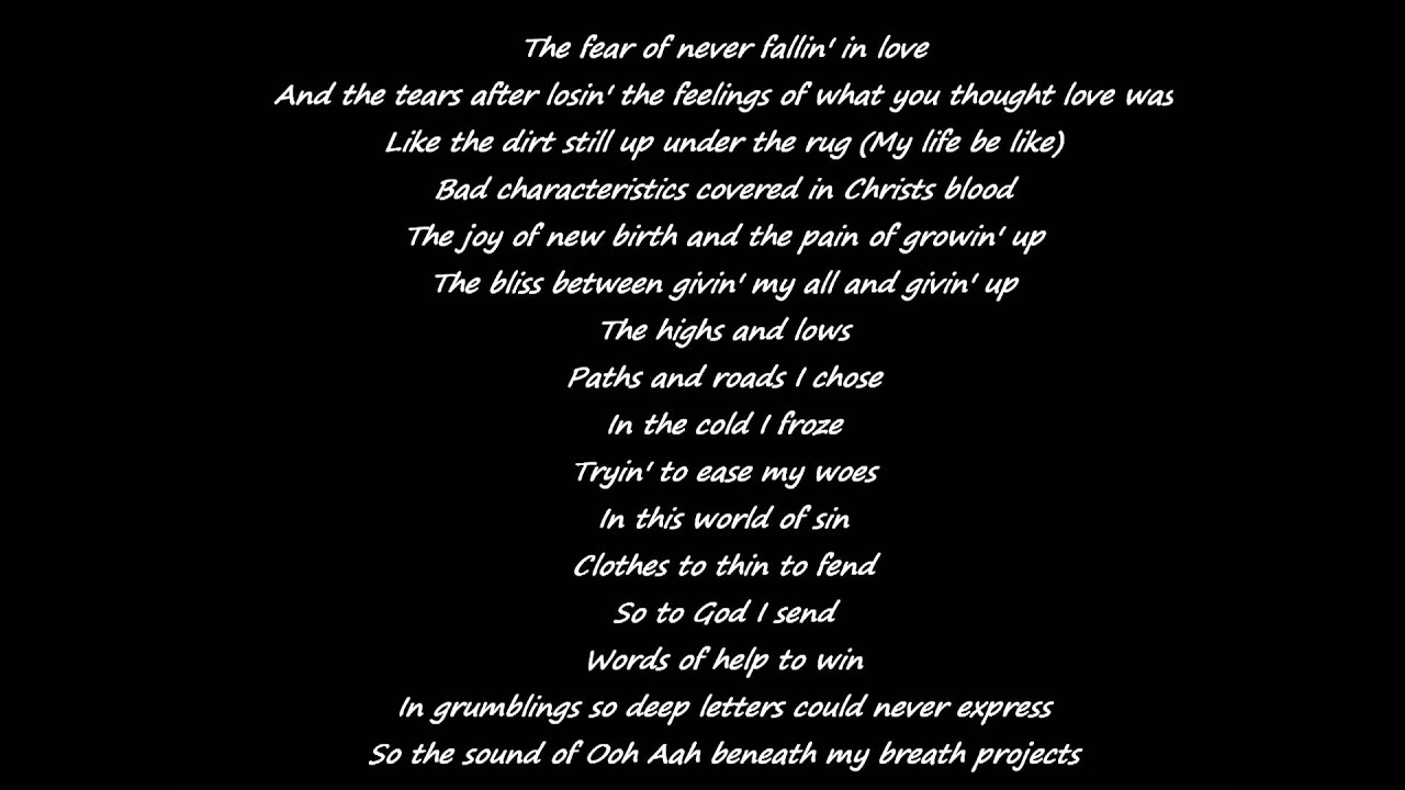 Grits - My Life Be Like (Ooh ahh) Lyrics HD - YouTube.