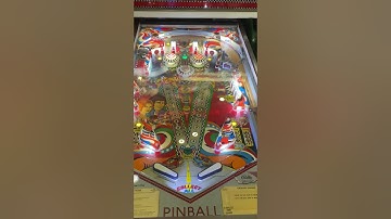 Bally Nitro ground shaker pinball machine