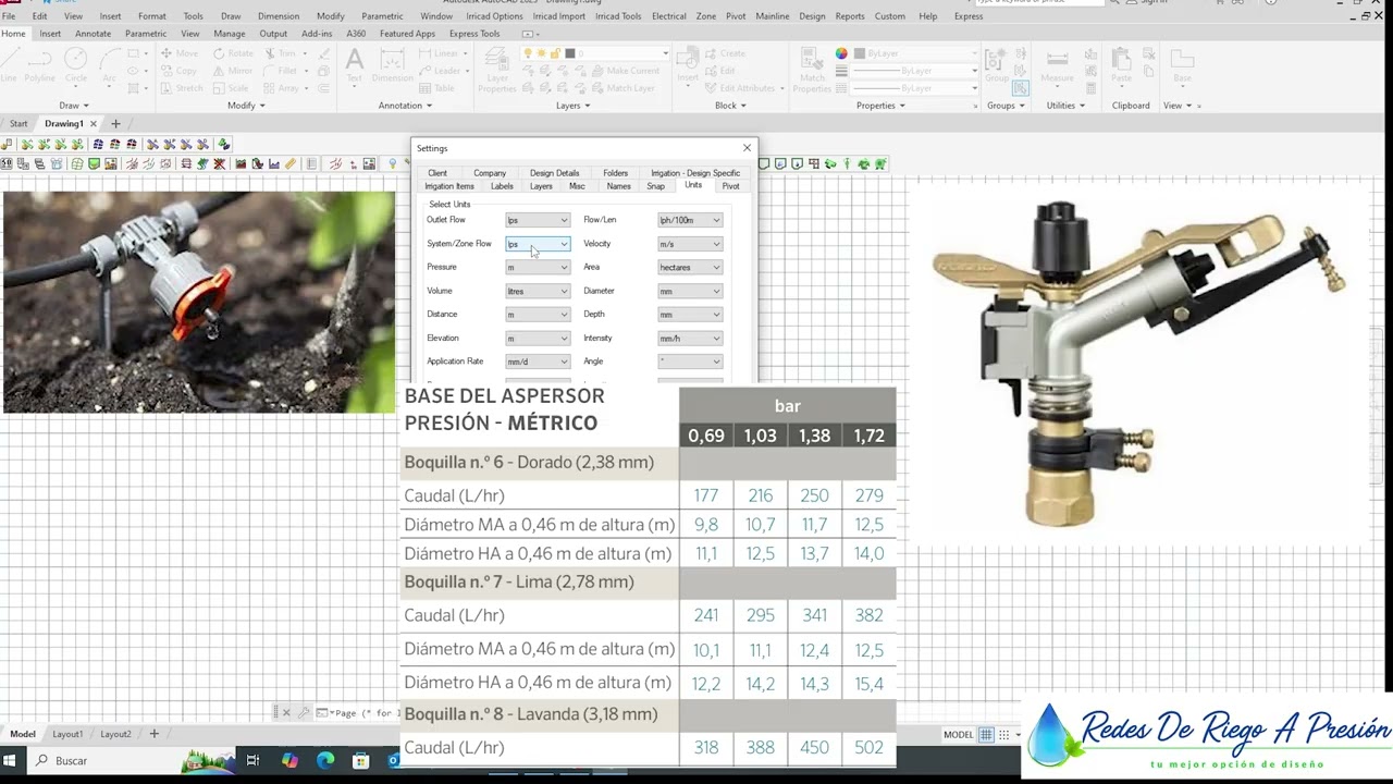 IRRICAD LINK 01 Configuracion de Parámetros