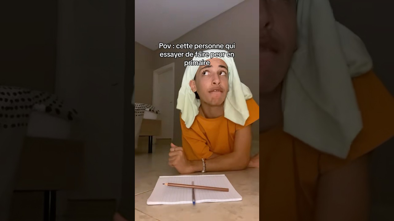 Cette personne qui nous fesait peur au primaire 😧 TikTok : imredgorgeous