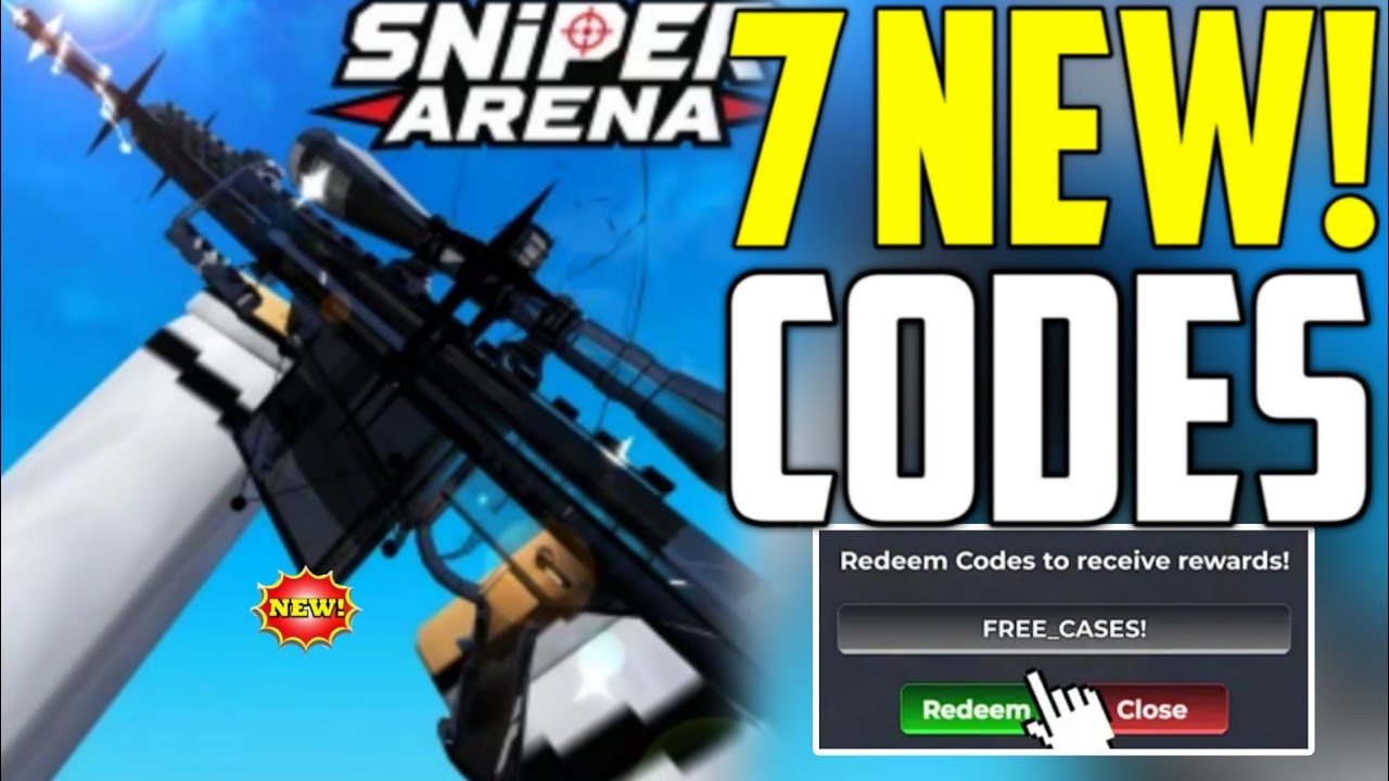 ⚠️NEW CODES⚠️SNIPER ARENA ROBLOX CODES 2026 - CODES FOR SNIPER ARENA ...