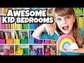 *NEW* Kids Bedroom and House Tour | UNICORN, RAINBOW & MICKEY Themed Rooms + Kitchen and Living Room