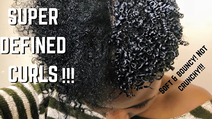 WASH & GO ROUTINE: SUPER DEFINED CURLS FOR SHORT 3c/4a NATURAL HAIR