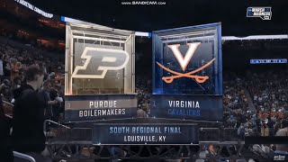 TBS March Madness intro | 3 Purdue vs 1 Virginia | 3/31/19 March Madness Intro 2019