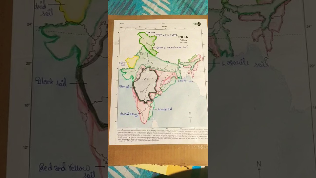 Types of Soil On the Indian map#like#viral#maps