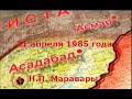 Афганистан. Асадабад. 21 апреля 1985 года. Н.П. Маравары.