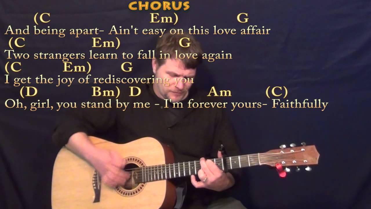 Faithfully Guitar Chords