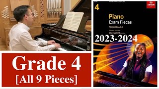 ABRSM Grade 4 Piano 2023-2024 (Complete) with Sheet Music