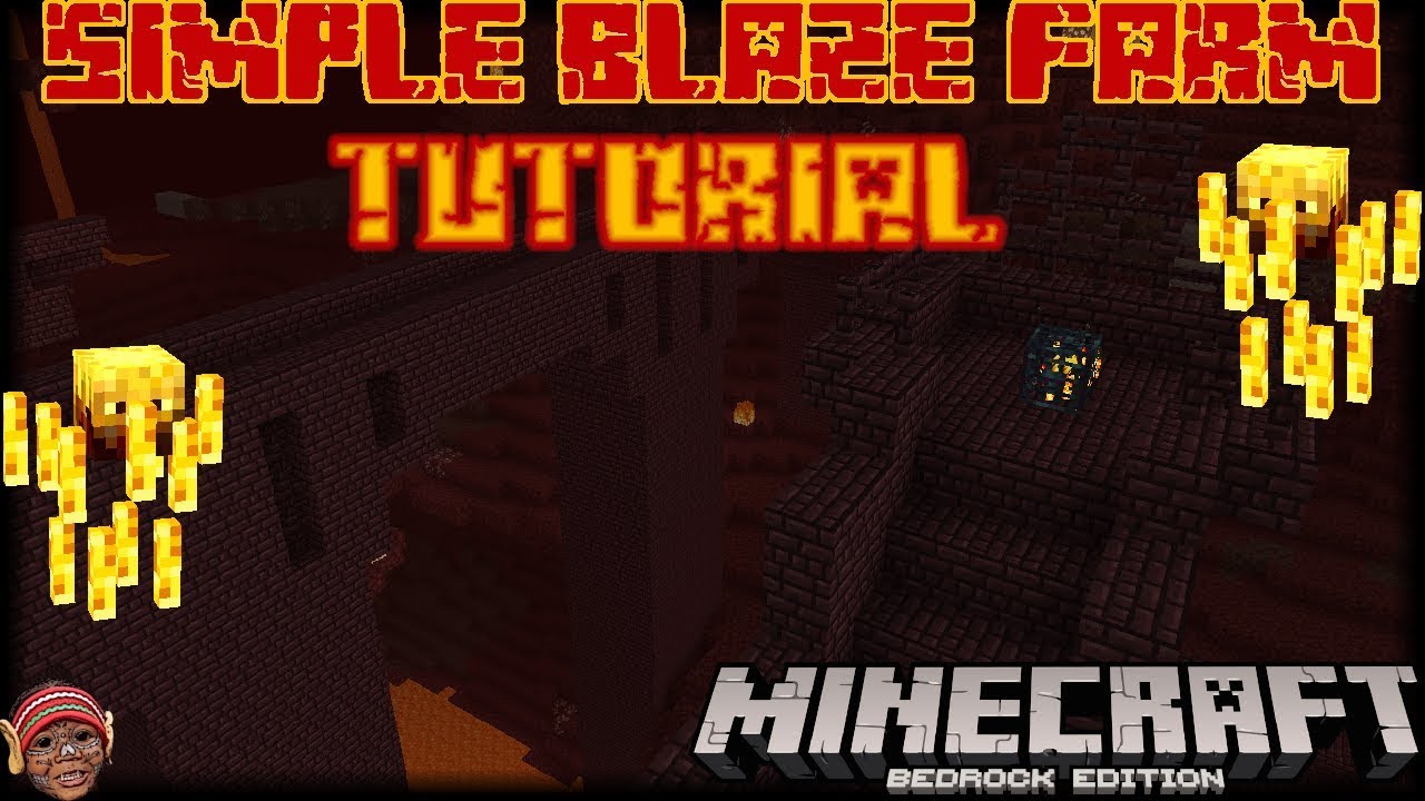 Simple Blaze Farm Tutorial For Bedrock Edition Minecraft Youtube Simple Blaze Farm Tutorial For Bedrock Edition Minecraft Youtube