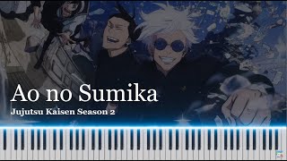 Jujutsu Kaisen S2 - Ao no Sumika Piano Transciption | Animenz