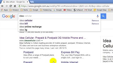 How to turn off Google instant search results