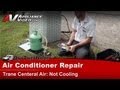 Central Air Conditioner Repair - Not cooling how to scale in refrigerant charge &  check Superheat