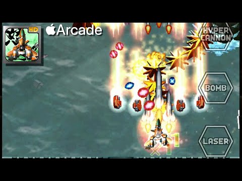 DoDonPachi Resurrection HD+ Apple Arcade Gameplay Type A - YouTube