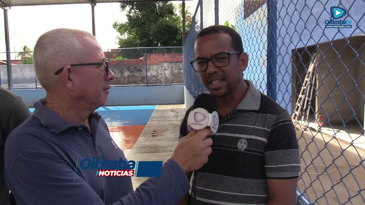 TIMBIRAS GANHA NOVA QUADRA ESCOLAR NO CENTRO DE ENSINO LOURDES COELHO