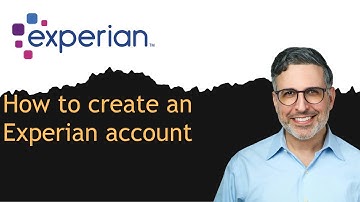 How to create an Experian account
