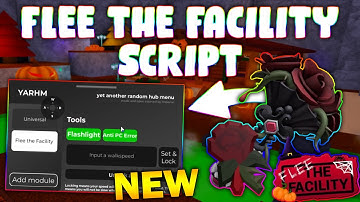 *NEW* Flee the Facility Script (PASTEBIN 2024) (NEVER FAIL HACKING , ESP ALL ,  AUTOFARM, SPEED )