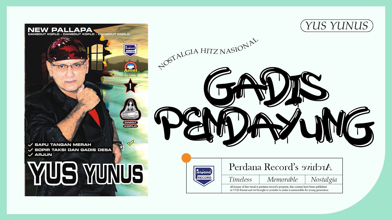Gadis Pendayung - Yus Yunus ft New Pallapa ( Official Music Video )