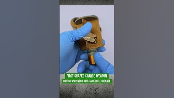 World’s First Shaped Charge Weapon – British No.68 Grenade #militarytech #militaryshorts #military
