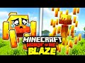 I Survived 100 Days As A Blaze | Hardcore Minecraft