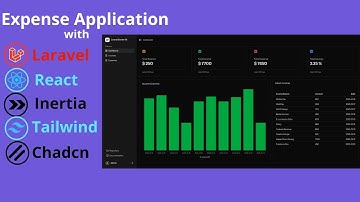 Build  Full Stack Expense Tracker app using Laravel, React, Inertia,Tailwind Css and  Chadcn.
