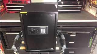 Demo-How To: Setting User Digital Codes and the Master Code - TACKLIFE 1.8 Safe 50SA