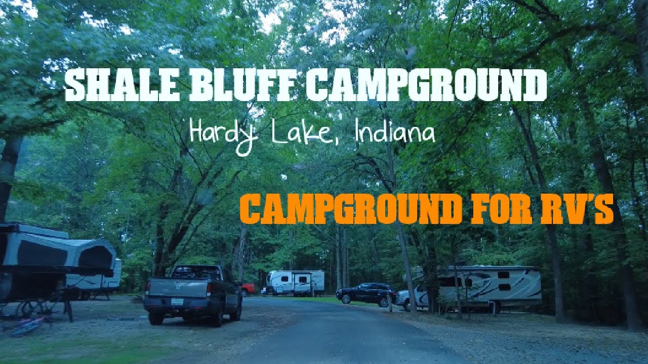 Shale Bluff Campground Hardy Lake, Indiana YouTube