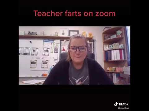 Teacher farts on zoom 🤣🤣