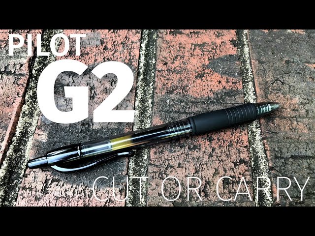 How to Refill your Pilot G2 Gel Pen 