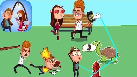 Troll Robber: Puzzle Game Noob vs Pro (Android,iOS) Level 1-20