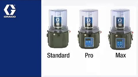 Technical overview: Graco G3 automatic lubrication pump