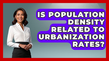 Is Population Density Related to Urbanization Rates? | Demographic Data Answers News