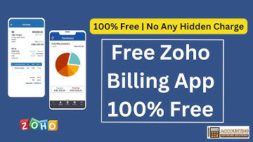 100% Free Billing App Zoho Invoicing Software For Small Business Step by Step in Hindi