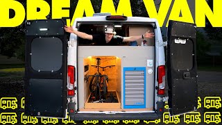 MY DREAM MTB CAMPER | Van Tour | Fiat Ducato L3H2