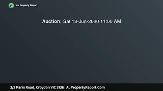 3/2 Parrs Road, Croydon VIC 3136 | AuPropertyReport.Com