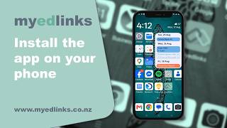 Myedlinks.co.nz - Add the app to your phone screenshot 3