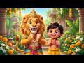 Forehead Shoulders Feets | Prahlad & Narsimha nursery rhymes for kids | @divine_rhymes