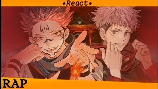 Pro-Hero Reagindo Ao Rap Do Yuji Itadori E Do Sukuna 7Mz Gacha-Club Studios-Gaster