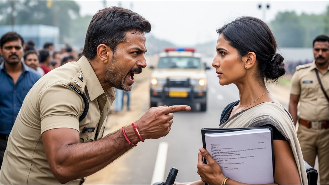 पुलिस ने सड़क पर एक साधारण औरत को अपमानित किया… बाद में जो हुआ, उसने सबको हिला दिया