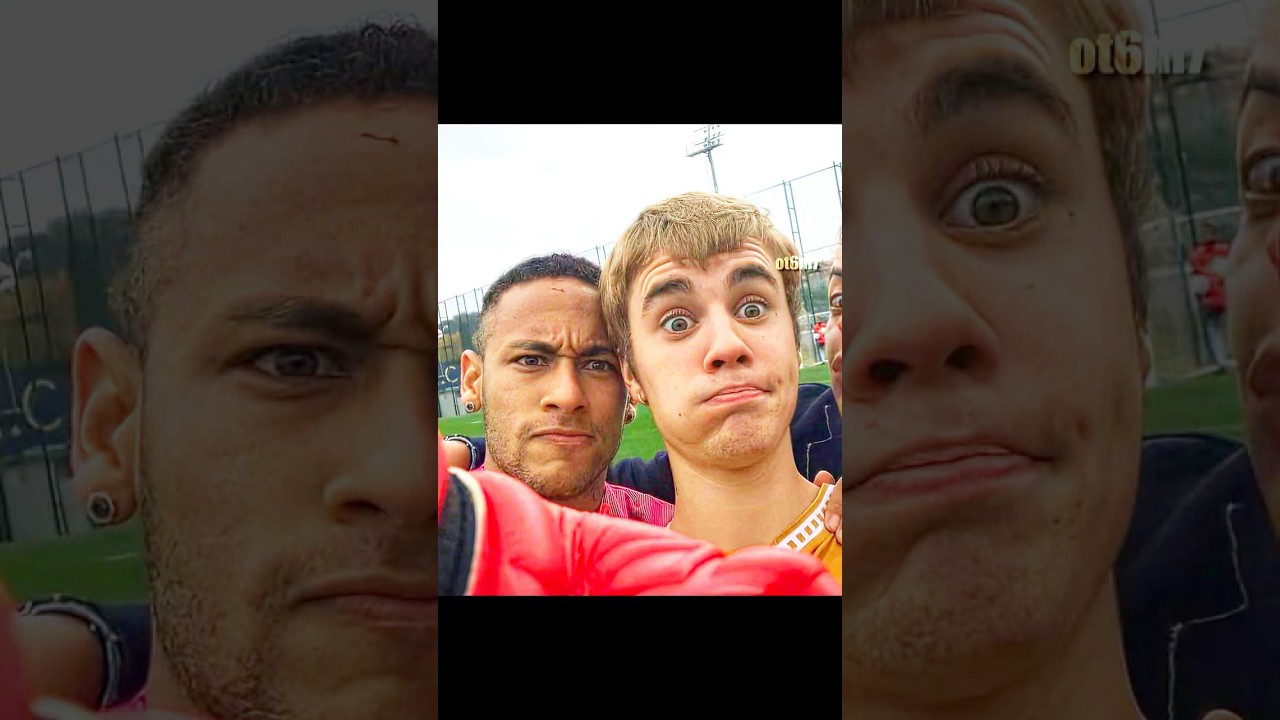 Neymar and Justin Bieber 🥰