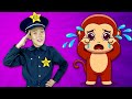 Police Officer Helping Animals Song | Nursery Rhymes | Tai Tai Kids Songs