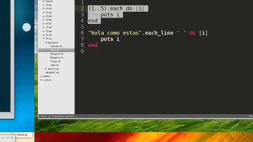 Curso Ruby - 11 - Más sobre rangos y métodos iteradores (times, upto, downto, each, each_line)