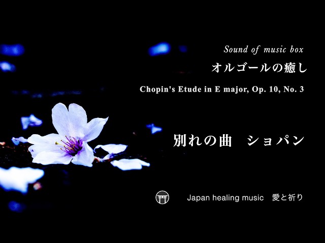 癒しオルゴール名曲】別れの曲 ショパン「ヒーリング・睡眠