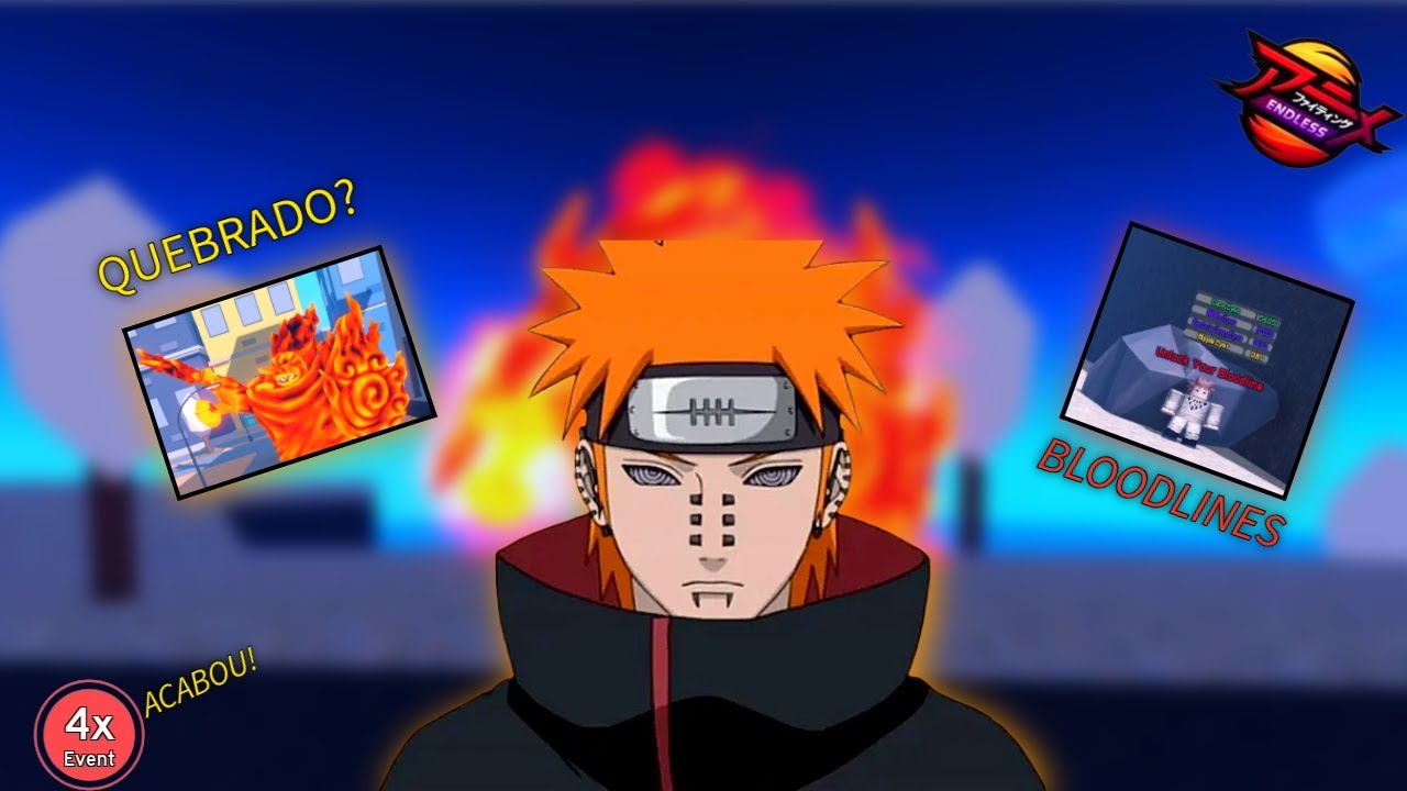 ESSA BLOODLINE ESTA QUEBRADA NO ANIME FIGHTING ENDLESS!!