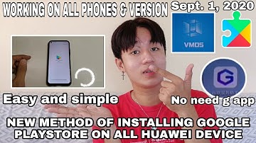 How to install google playstore ON ALL HUAWEI | NEW METHOD | VMOS | Bakit ayaw gumana ng G na app?