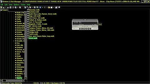 ATARI ST MUSIC MOD WAVE FROM SPARKY POMPEY PIRATES msa zip STE