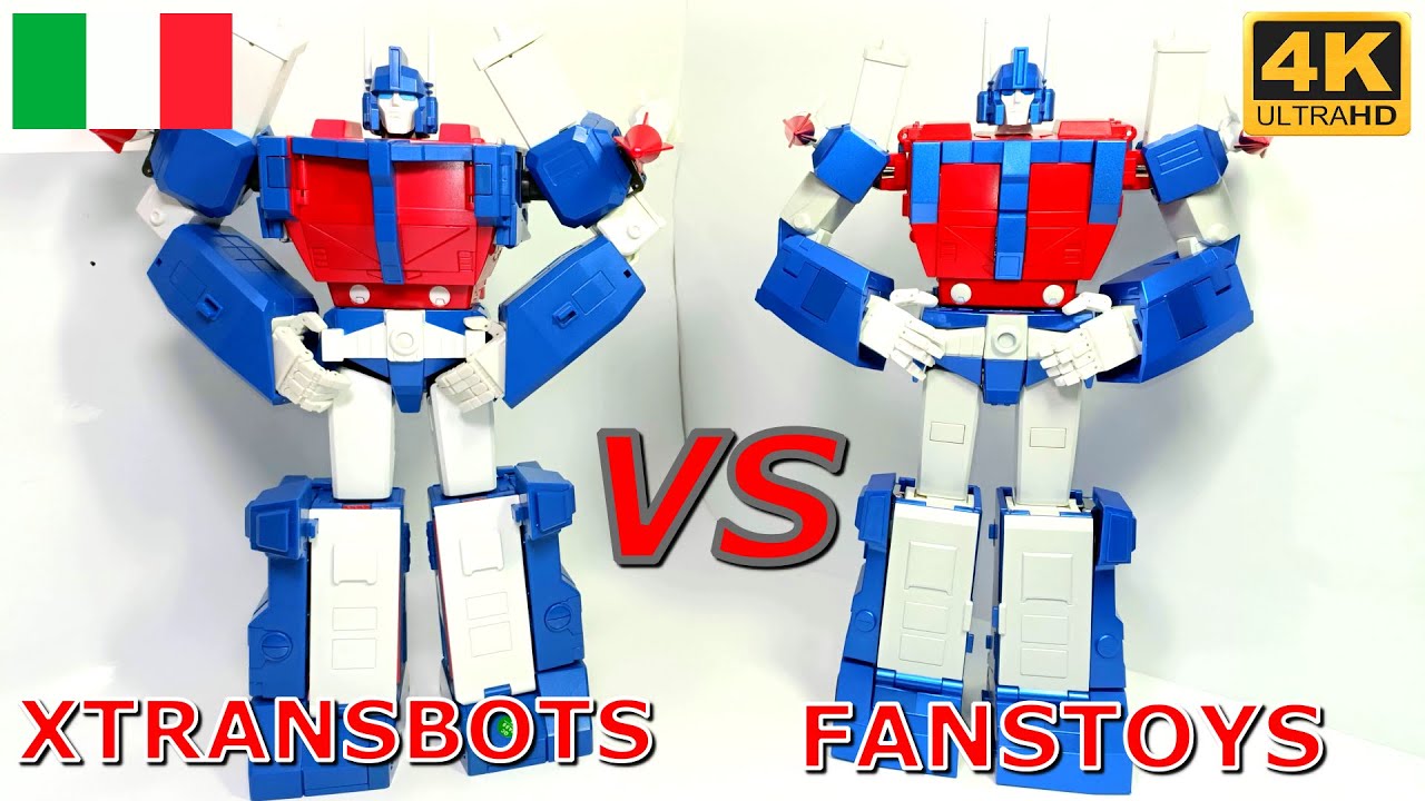 ULTRA MAGNUS ::: FANS TOYS vs X-TRANSBOTS ::: CONFRONTO ITA ::: Transformers Masterpiece