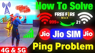 Free Fire Network Problem Jio Sim | FreeFire 999+ Problem Jio Sim | FreeFire Jio Sim Network Problem