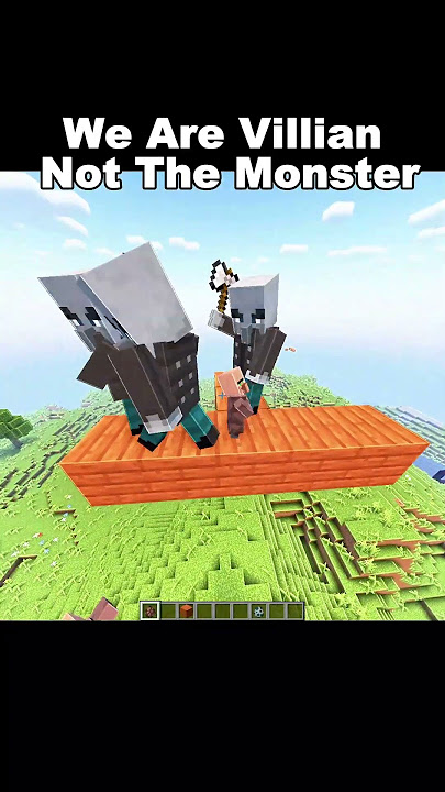 The evil does not believe itself evil #minecraft #minecraftmeme #gaming #memes #minecraftsong