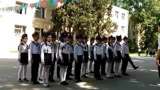 Qarabag Komandasinin Cixisi...mingecevir 17 Sayli Mekteb